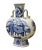 Chinese Chinese Blue White Porcelain People Theme Flask Shape Vase For Sale - Image 3 of 6