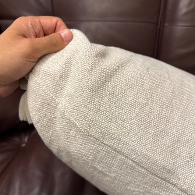 Serena & Lily Tassel Accent Pillow For Sale - Image 9 of 12