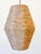 Custom small Cocoon light fixture hand crafted. Its made of 3-4ply Jute. The size is 16” x 19”