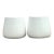 Vintage Coastal Molded Fiberglass Outdoor Side Tables - A Pair For Sale