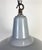 Mid-Century Modern Industrial British Grey Enamel Factory Pendant Lamp from Benjamin Electric Manufacturing Company, 1960s For Sale - Image 3 of 18
