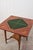 Early 20th Century Edwardian Mahogany Envelope Card Table With Cross Banded Edge For Sale - Image 14 of 18