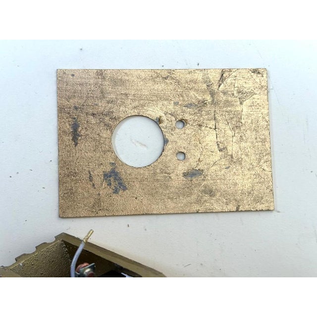 Art Deco Sculptural Gilded Olympia Wall Light by Bernd Beisse, 1980s For Sale - Image 3 of 18