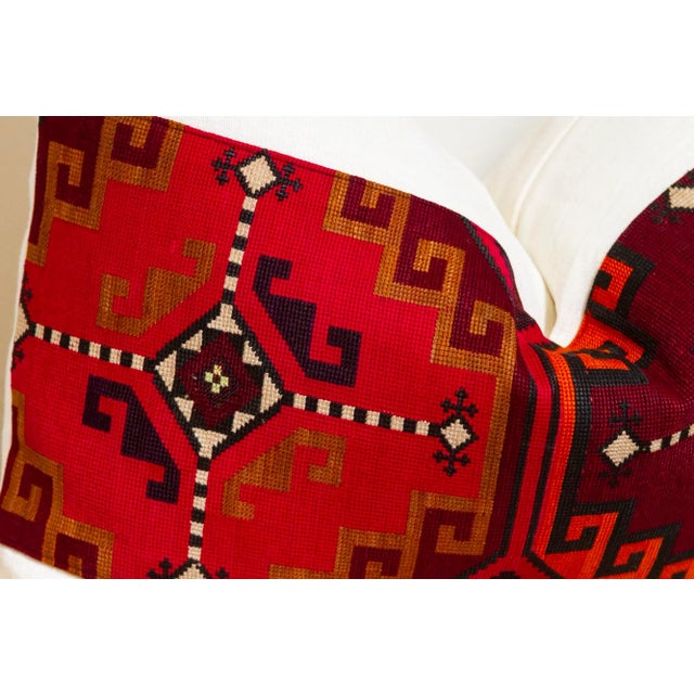 Aabir Antique Lakai Tribe Linen Pillow For Sale - Image 4 of 7