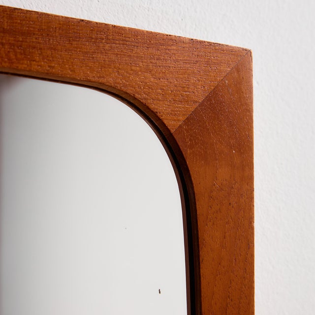 Teak Framed Mirror from Pedersen & Hansen For Sale - Image 14 of 18