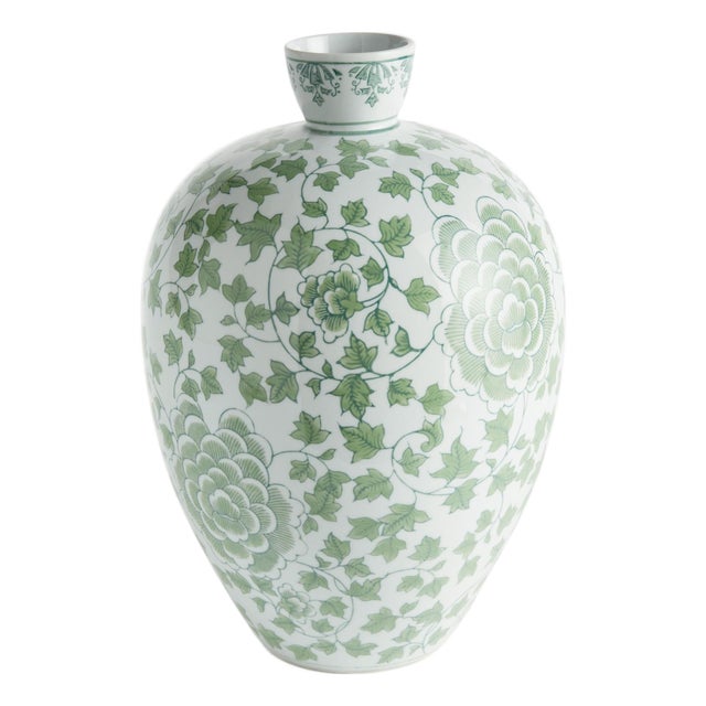 Imperial Ivy Bottle Vase For Sale
