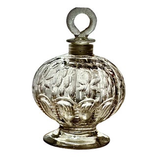 18th-Century Bohemian GermanGlass Decanter, 1750s For Sale