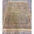 Textile 1930s Antique Geometric Floral Antique Chinese Khotan Knotted Wool Rug For Sale - Image 7 of 7