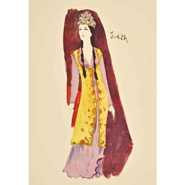 Dorothea Tanning, Judith, Lithograph, 1972 For Sale