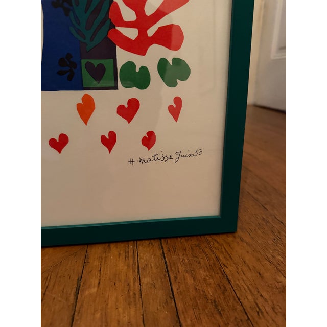 Green 1980s Henri Matisse "Les Mille Et Une Nuits" (The Thousand and One Nights) Lithograph For Sale - Image 8 of 10