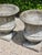 Mid 20th Century Concrete Cement Outdoor Planters - a Pair For Sale - Image 4 of 11