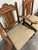 Vintage Jacobean Revival or English Tudor Style Oak Dining Chairs - Set of 6 For Sale - Image 10 of 16