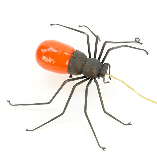 Black Spider Lamp, 1925 For Sale - Image 8 of 8