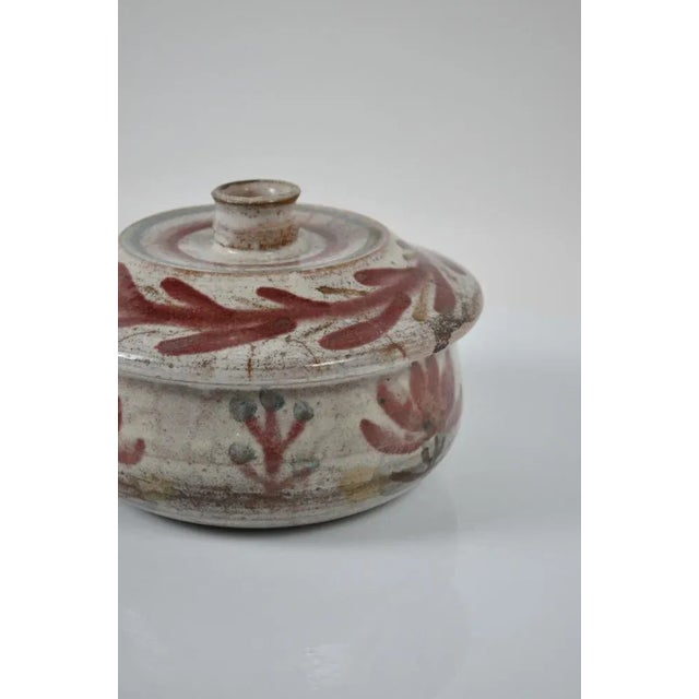 Vintage Ceramic Pot by Gustave Reynaud for Atelier Lemurier, France, 1950s For Sale - Image 4 of 9