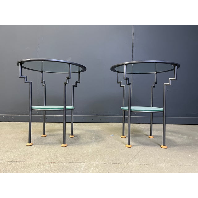 1980s Side Tables, 1980s, Set of 2 For Sale - Image 5 of 11