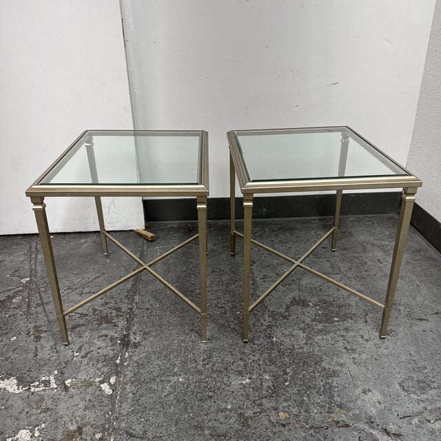 Design Plus Gallery presents a Pair of the Heron End Tables from Ethan Allen. From the Heron Collection, each table has a...