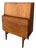 Mid-Century Modern Danish Compact Teak Writing Bureau, 1960s For Sale