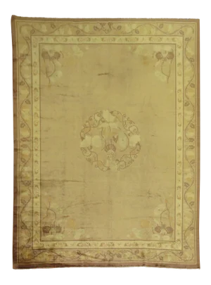 Pale Antique Chinese Rug, 8'9'' X 11'5''