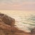 'Evening Light, Rocky Shore', Early American School Impressionist Seascape, Pacific For Sale In Monterey, CA - Image 6 of 9
