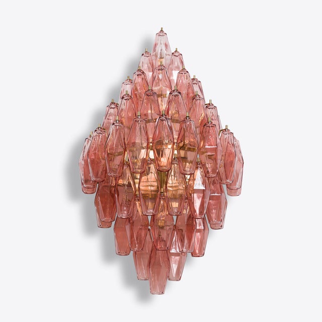 Pink Sorrento Wall Light from Pure White Lines For Sale - Image 4 of 6