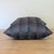 Scalamandre wavelength pillow in Indigo (navy). This fun jacquard features an ombre stripe with a pleated texture and is...