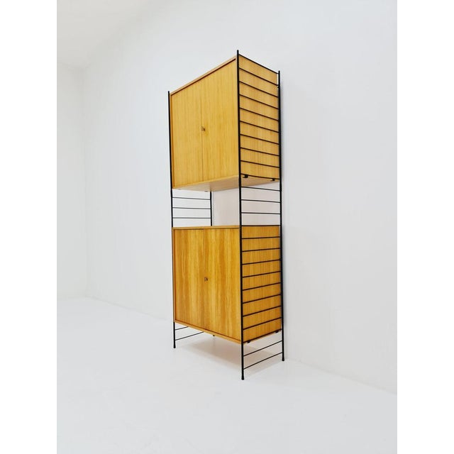 Free Standing String Shelf-System by WHB Germany, 1950s For Sale - Image 3 of 11