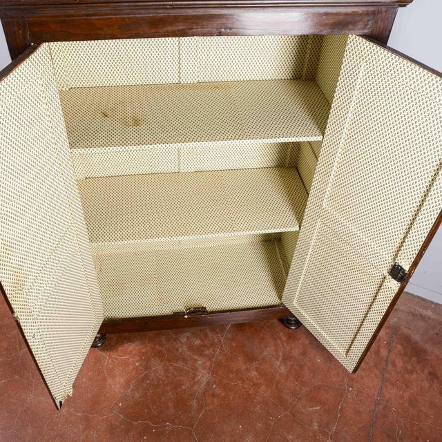 Brown Antique Late 19th Century Wooden Wardrobe For Sale - Image 8 of 18