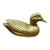 Mid Century Brass Duck For Sale