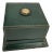Stitched Leather Box by Jacques Adnet, 1950s For Sale