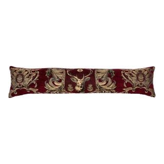 Regal Stag Red Draught Excluder - 90x20 Cm (36"x9") For Sale