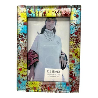 Murano Glass Picture Frame For Sale