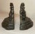 Pair of Antique Armor Bronze Clad Ye Ols Coaching Days Horse and Buggy Bookends For Sale - Image 11 of 11