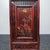 Wood Vintage Chinese Huali Rosewood Table Screen | Four Gentlemen Motif & Calligraphy For Sale - Image 7 of 10