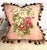 Early 20th Century American Broad Cloth Tasseled Floral Pillows/a Pair For Sale In Philadelphia - Image 6 of 11