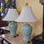 Pair of Vintage Celadon Glazed Ceramic Ginger Jar Table Lamps For Sale - Image 12 of 18