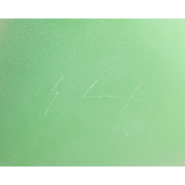 Stephan Cox 2005 Postmodern Art Glass Vase For Sale - Image 4 of 6