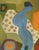 Marc Zimmerman "Floral Abstract Iv" Oil Painting, Botanical Abstraction, Warm Earth Tones, Blue and Red Accents, Contemporary Art West Coast For Sale - Image 4 of 8