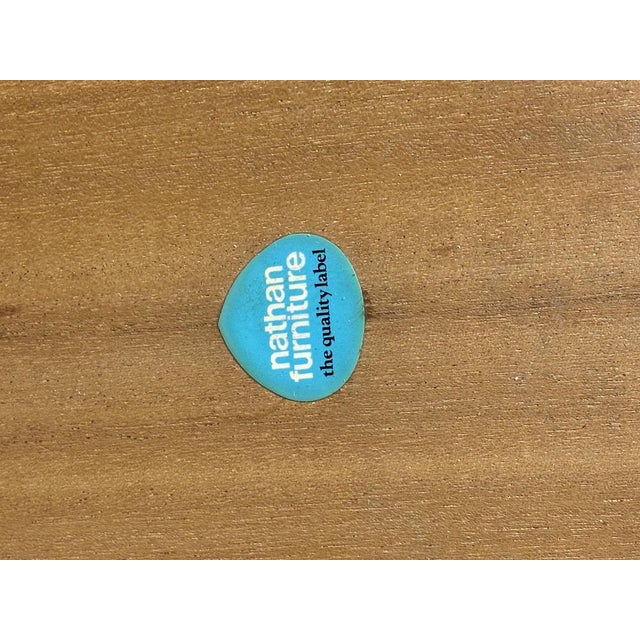 Brown Scandinavian Extendable Teak Table by Nathan Furniture, 1960s For Sale - Image 8 of 16