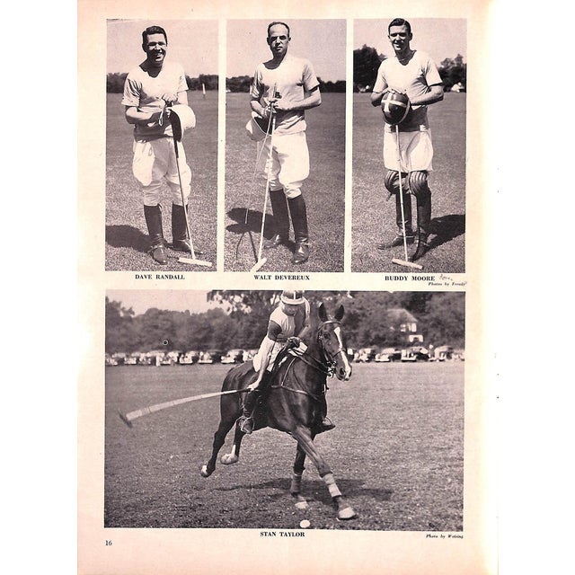 1940s Polo Bostwick Field Summer Season 1947 Program For Sale - Image 5 of 16