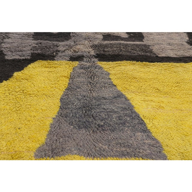 Early 21st Century Contemporary Beni Mrirt Moroccan Rug, 08'11 X 11'10 For Sale - Image 5 of 10