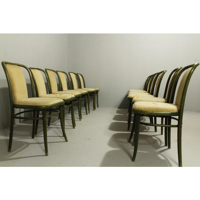 Mid-Century Modern Vintage Project Chairs, 1970s, Set of 12 For Sale - Image 3 of 17