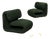 Model 1500 Slipper Chairs by Étienne-Henri Martin for TFM, 1964, Set of 2 For Sale