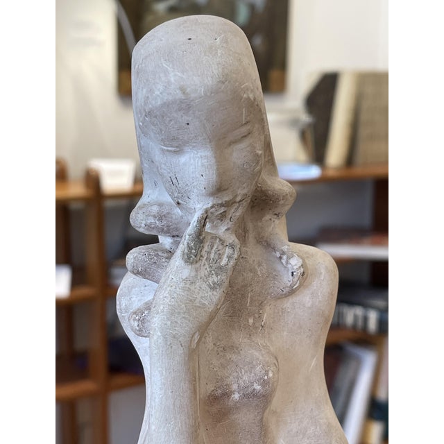 Joseph Csaky, Polimnya, Studio Plaster, 1965 For Sale - Image 9 of 18