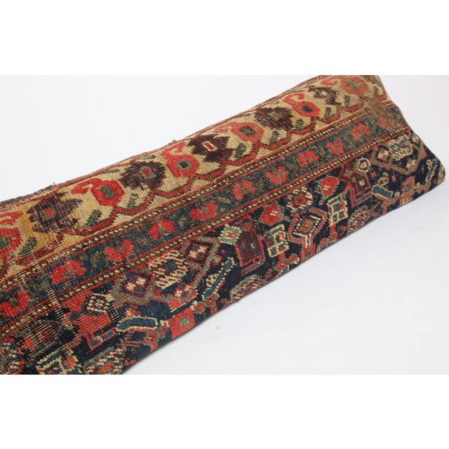 Antique Tribal Rug Pillow Cover -16'' X 41'' For Sale In Tampa - Image 6 of 12