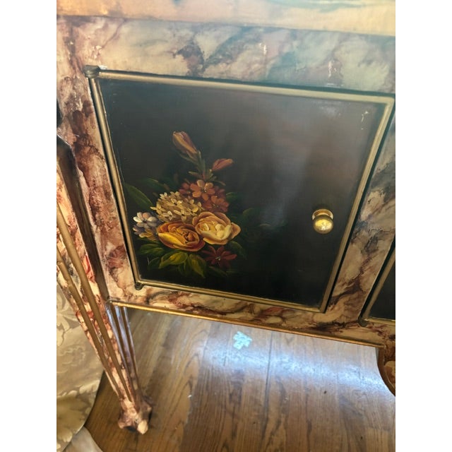 French Hand Painted Table For Sale - Image 9 of 17