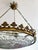 Metal 19th Century Crystal Chandelier with Leaves For Sale - Image 7 of 13