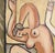 1960s Berlin School Artist after Picasso, Kneeling Nude and Mysterious Figure, 1960s-70s, Oil on Board, Framed For Sale - Image 5 of 18