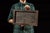 Brown Early 20th Century Standard Varnish Works Woodworker Tin Advertising Sign For Sale - Image 8 of 8