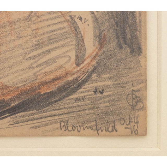 Oscar F. Bluemner Landscape Studies Mixed Media, 2 For Sale - Image 4 of 13