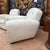 Contemporary Pair of Vintage White Leather Ralph Lauren Club Chairs For Sale - Image 3 of 11